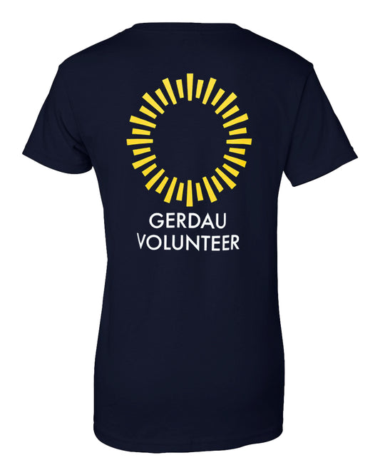 Gerdau Volunteer Women's Navy T-Shirt