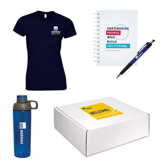 Onboarding Kit with Shape the Future Women's T-Shirt